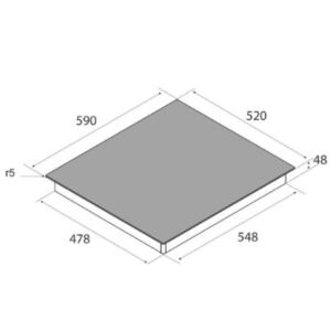 כיריים אינדוקציה 60 ס
