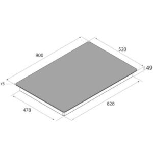 כיריים אינדוקציה 90 ס