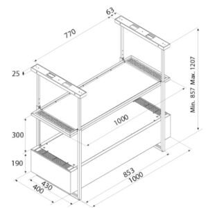 קולט אדים אי 100 ס