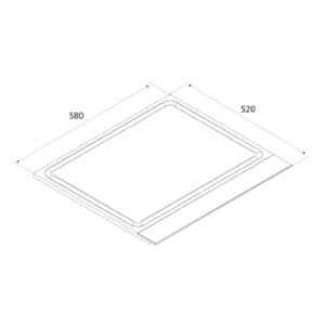 כיריים טפניאקי AIRFORCE איירפורס דגם TEPPANYAKI 58